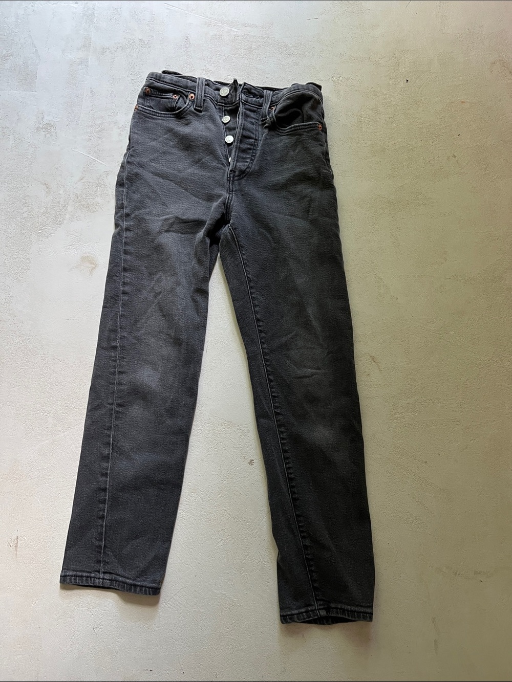 women’s Black  Straight Jeans